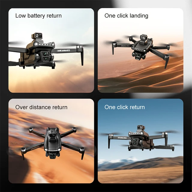 V198GPS Drone 8K Profesional HD Camera For Xiaomi ESC Brushless Obstacle Avoidance Aerial Optical Foldable Quadcopter Mini Drone 6