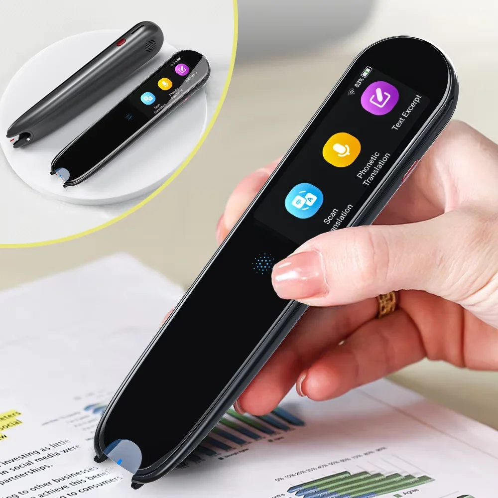 Scan Reader translation pen X2 112 Languages Translator and Reading Pen For Reading Smart Voice Translation E-Dictionary