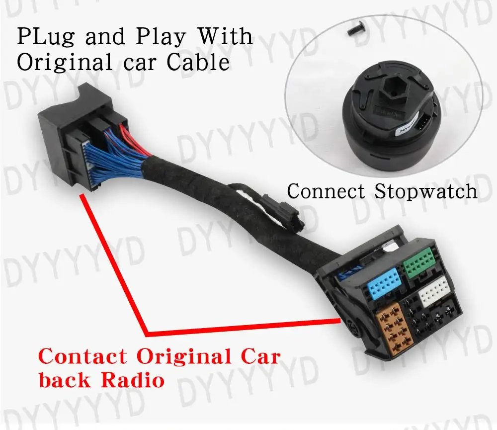 Car Stopwatch For Porsche 911 992 2019-2025 Interior Dashboard Central Clock Com
