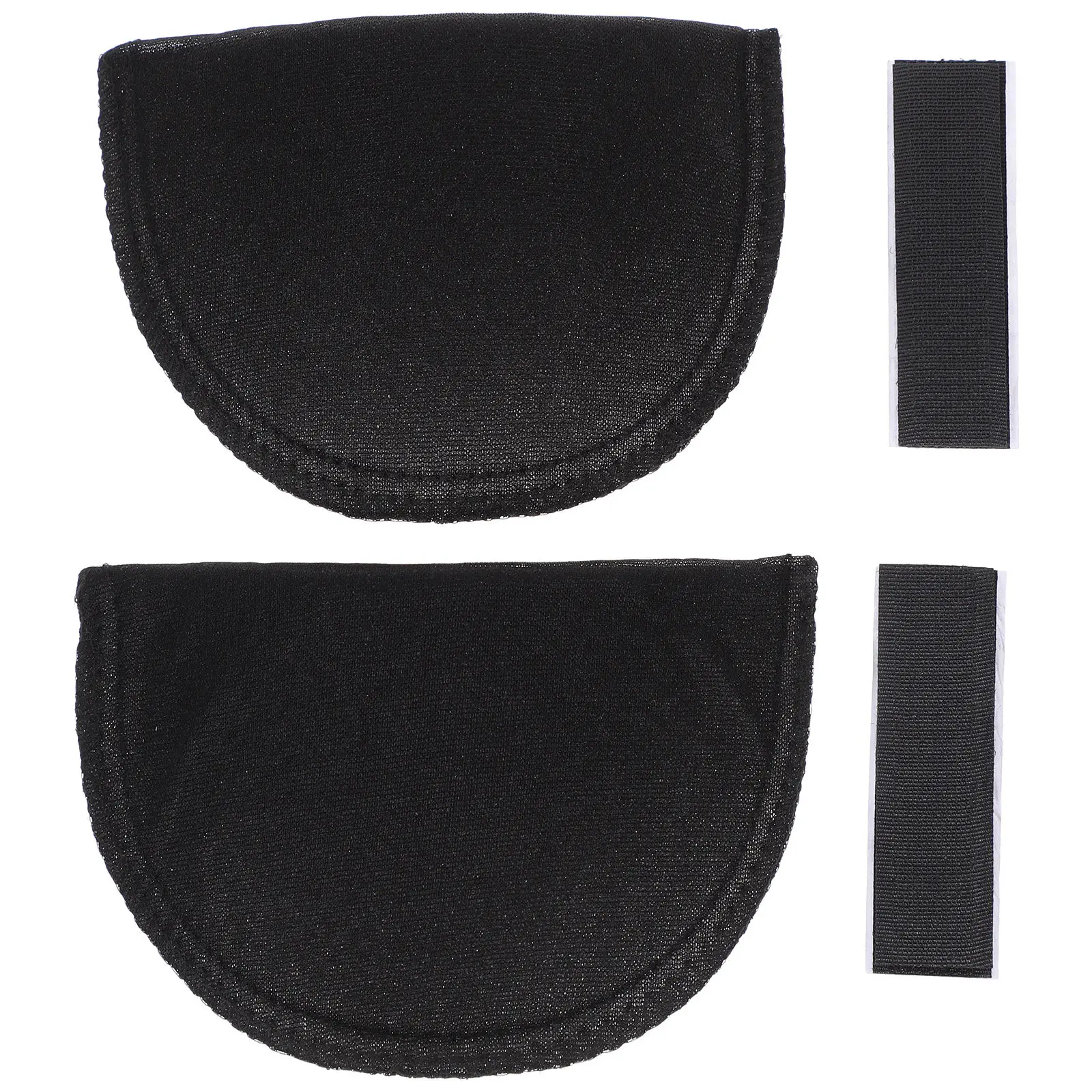 여성용 2쌍 스폰지 어깨 패드, 가볍고 통기성 좋은 미끄럼 방지 어깨 보정 패드 (정장, 셔츠, 스웨터, 의류용)