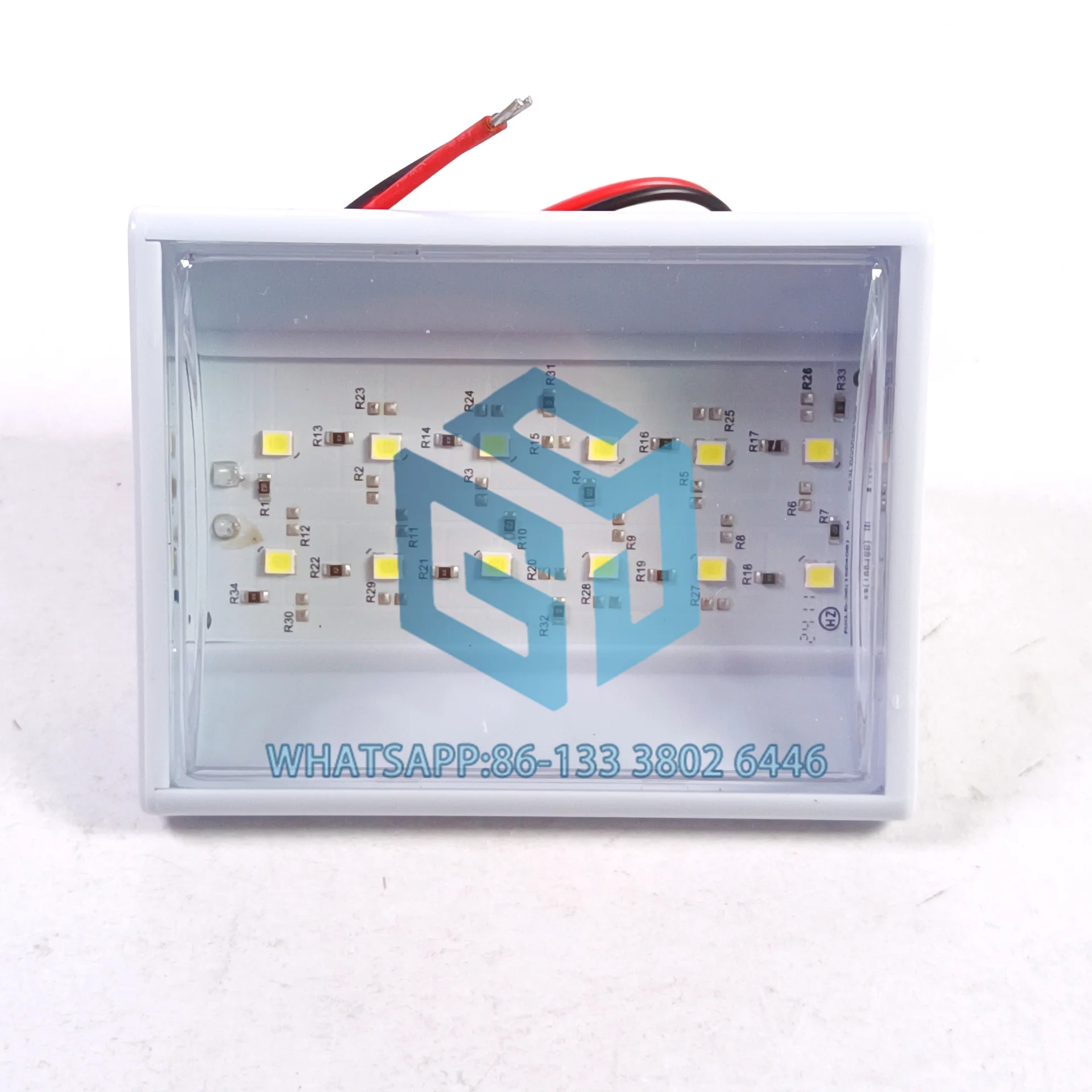 Elevator Spare Parts Lift Car LED Triangle Emergency Lighting Light DC12V