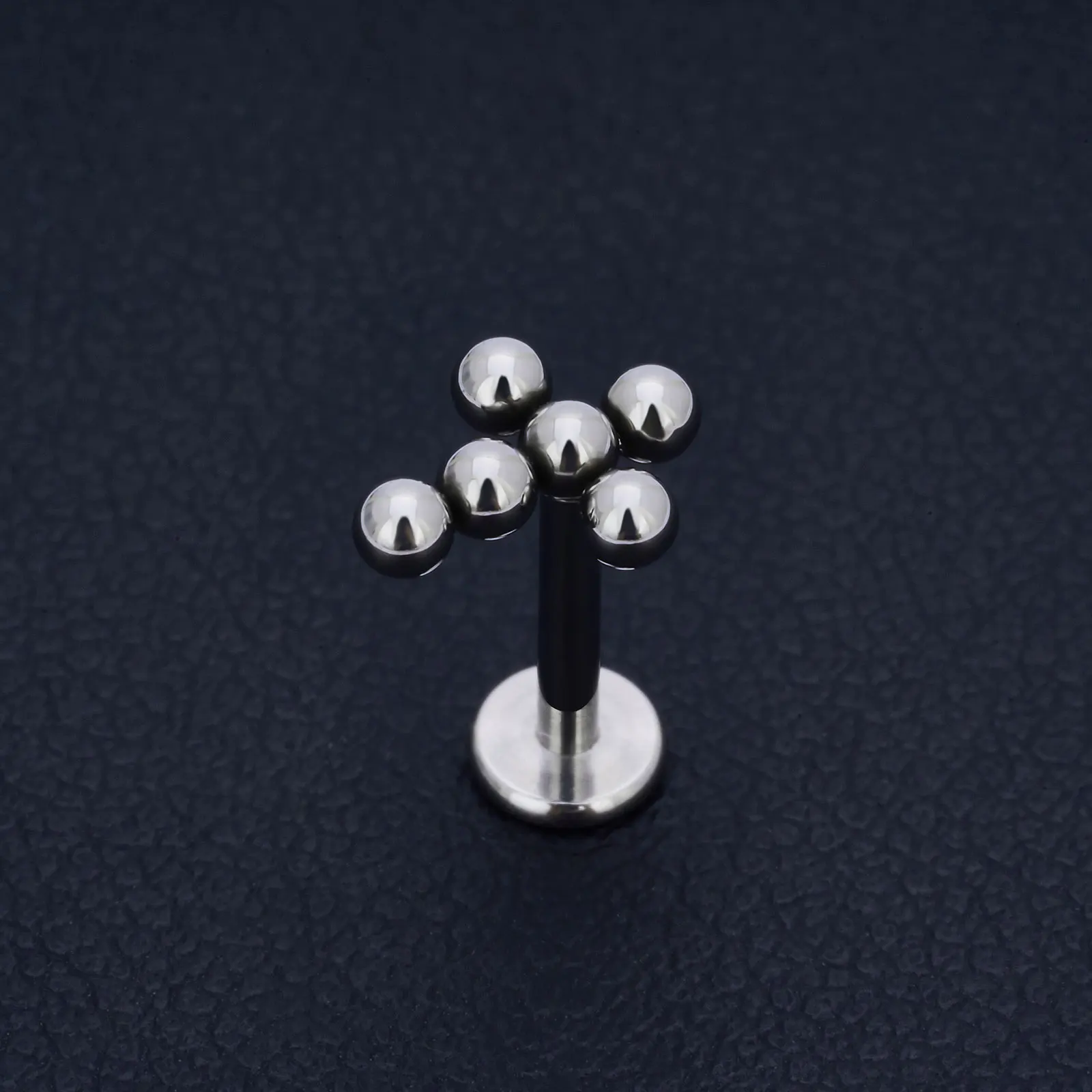 10pcs G23 Titanium Piercing Nose piercing balls combination nose stud ear tragus helix cartilage labret Body Piercing Jewelry
