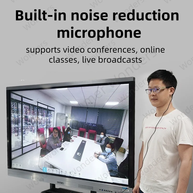 Glasses Camera HD Glasses Camera Smart USB Video Recorder on Glasses Legs Built-in Microphone support Android phones