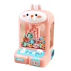 Mini Claw Machine Arcade Claw Game Machine Toy Adjustable Sounds and Music Mini Vending Machine Toy Arcade hobbies Kid Gift Toys 6