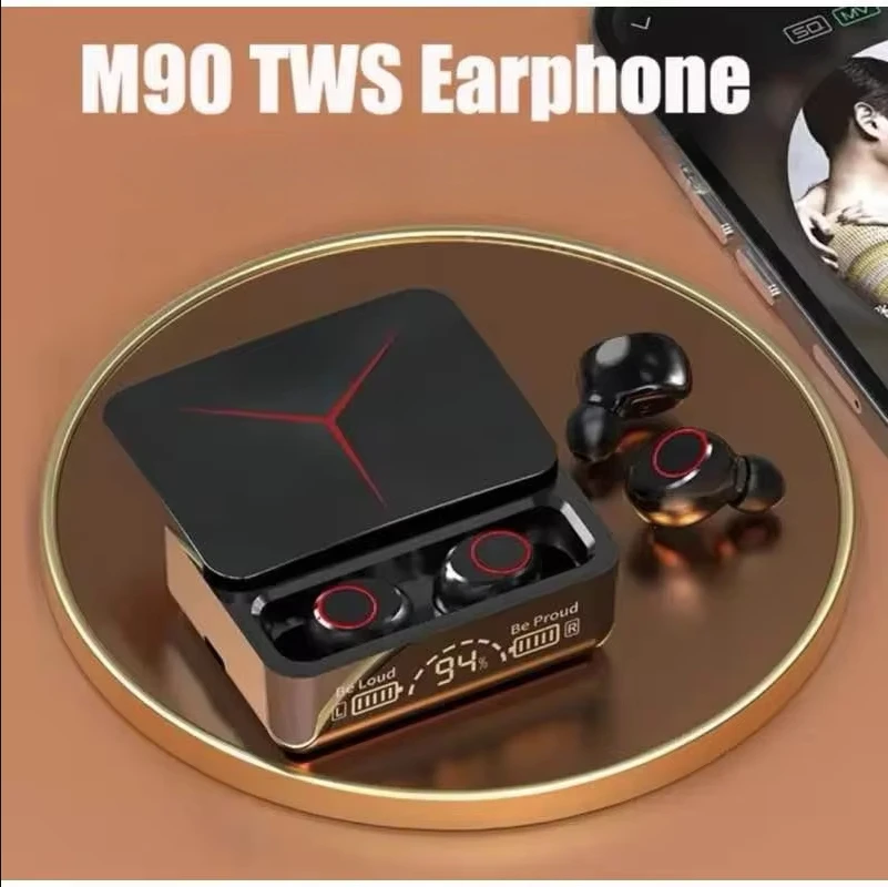 M90 Wireless Headphones TWS Bluetooth Touch Control Earphones Sport Earbuds Hifi Stereo Gaming Headset With Mic For smartphone
