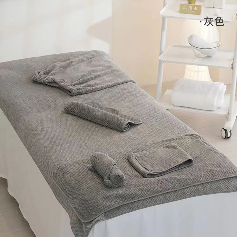 Aesthetic Clinic Sauna Nano-velvet SPA Towel Beauty Salon Bath Hair Towels Strong Absorbent Turban Bed Towel