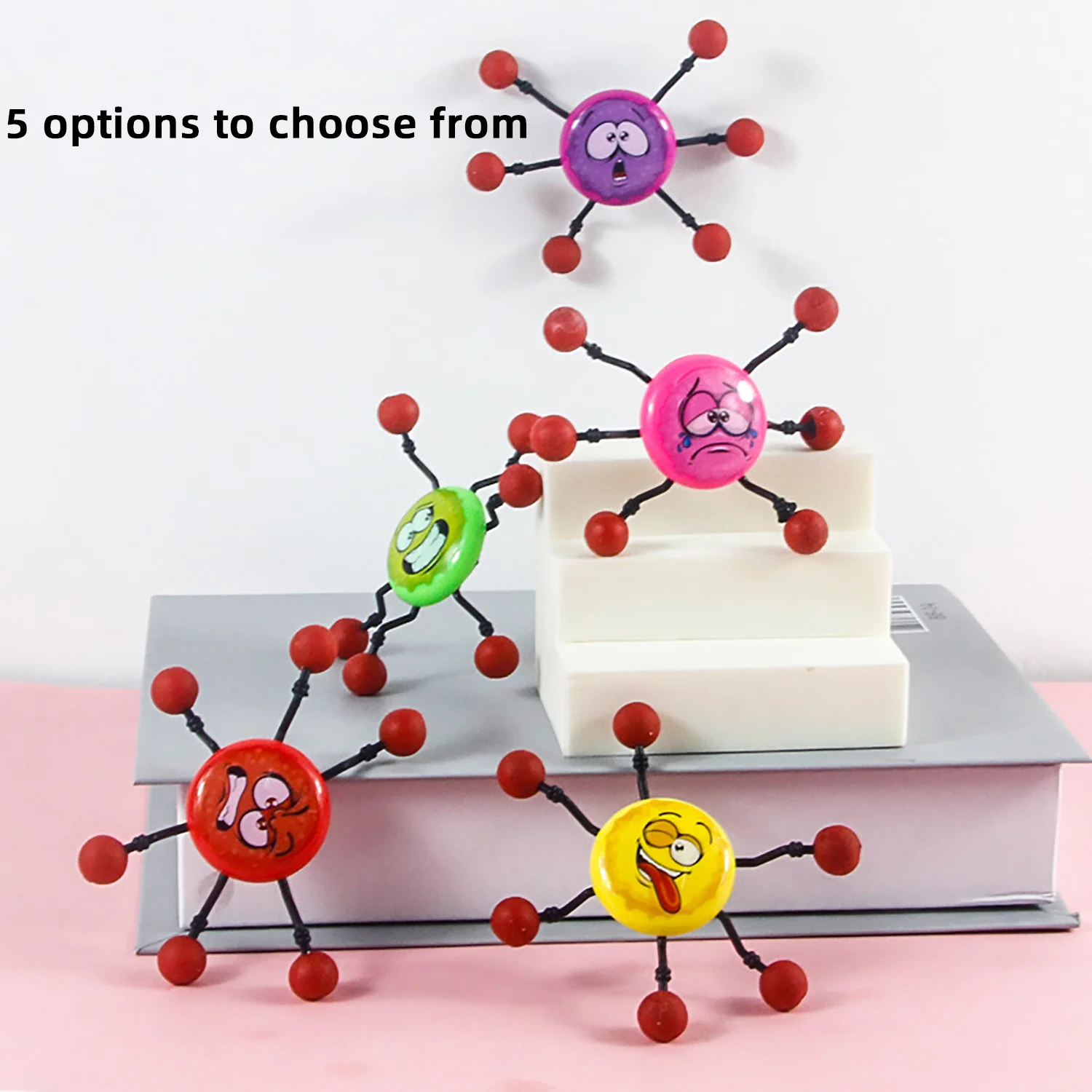 재미있는 스티커 벽 등반 소년 장난감, 플라스틱 등반 플립 맨, 매력적인 클래식 장난감, 어린이 회전 노벨티 선물