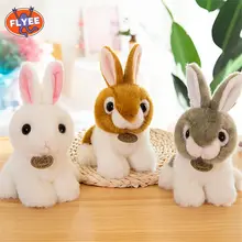

28cm Rabbit Doll Soft Plush Toy Long Ears Bunny Appease Toy For Kids Cute Plush Stuffed Animal Sleeping Toys Wedding Oranment