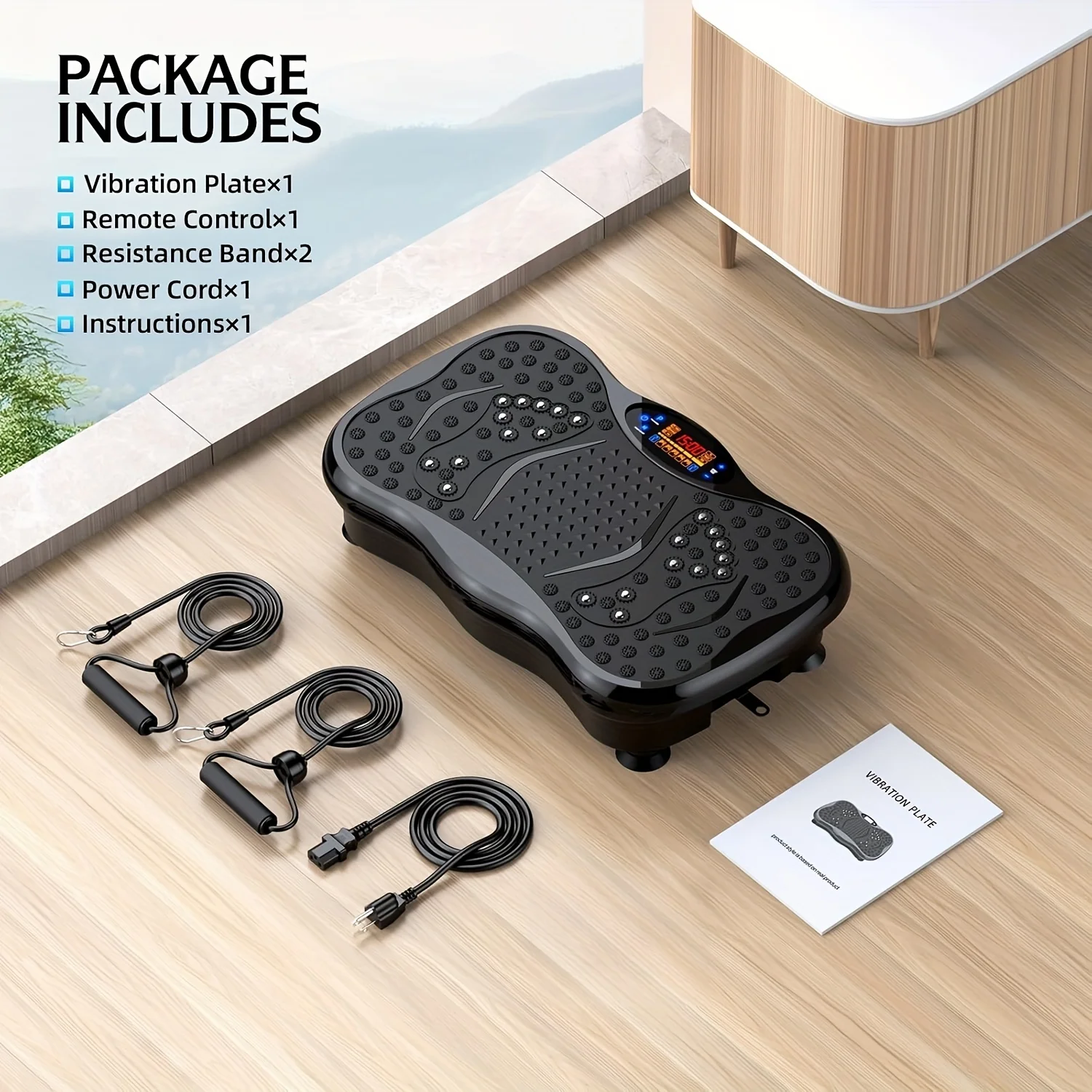 Magnetic Vibration Fitness Plate 4