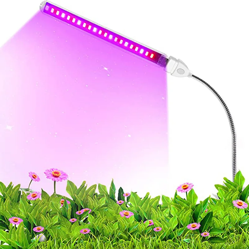 Portable Full-Spectrum LED Grow Light with USB
