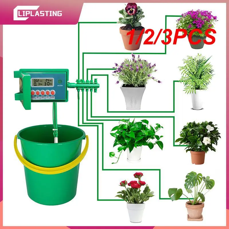 

1/2/3PCS Automatic Micro Home Drip Irrigation Watering Kits System Sprinkler with Smart Controller for Garden,Bonsai Indoor Use