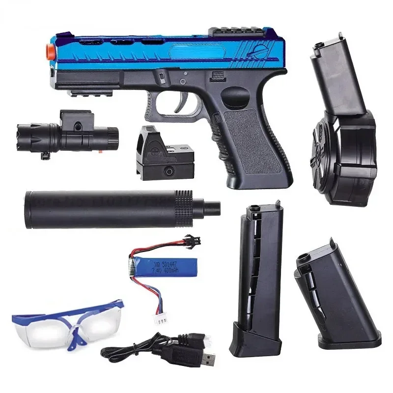 Electric gel ball blaster toy gun for birthday outdoor shooting game 2