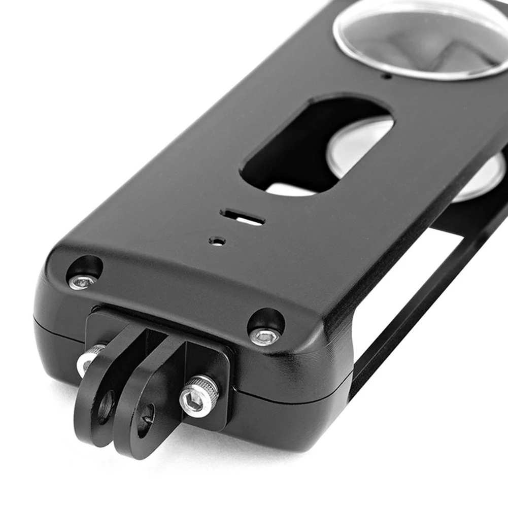 Insta 360 One X3 용 금속 토끼 케이지, 충격 방지 보호 케이스, 프레임 액세서리 인터페이스, 알루미늄 합금 쉘 케이스