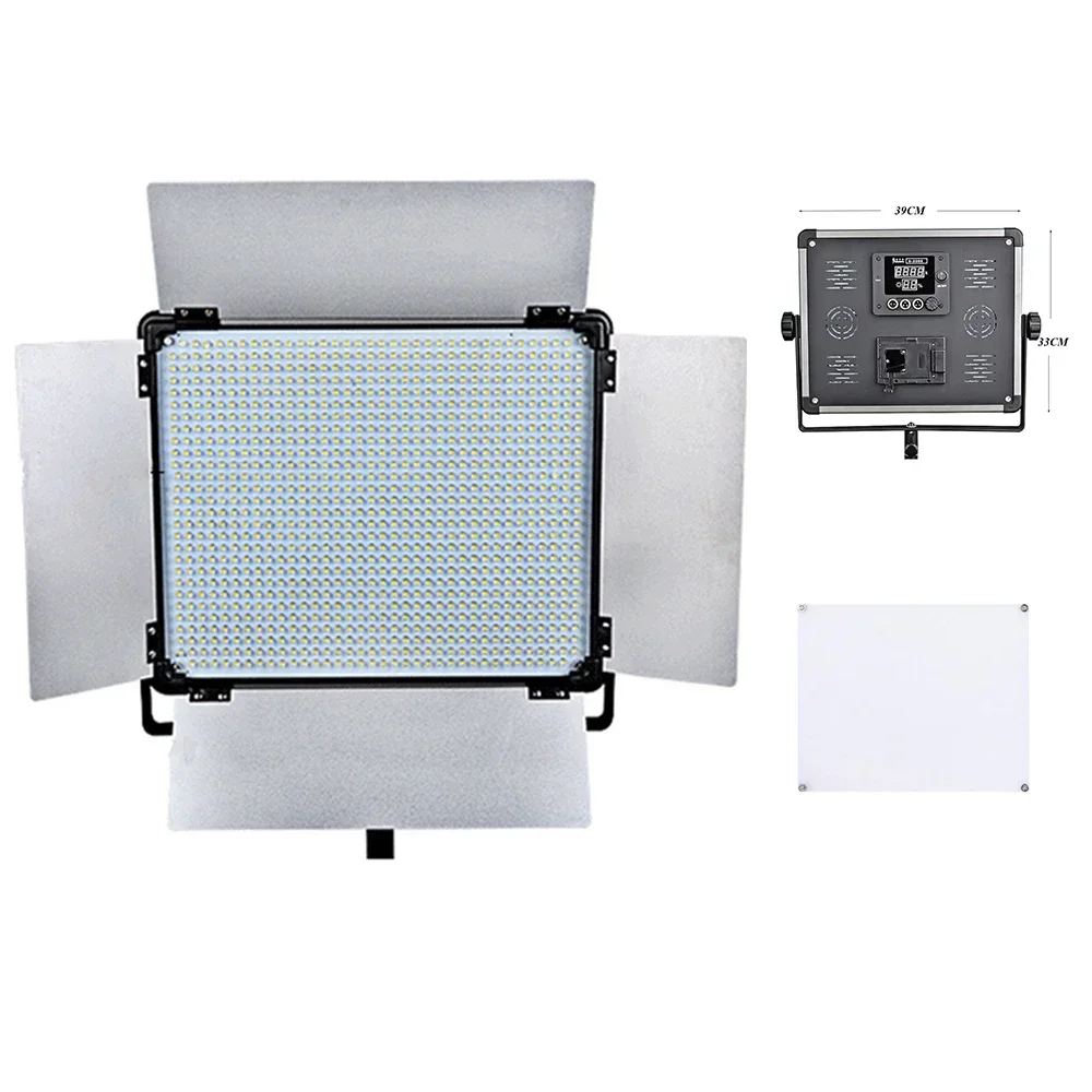 

LED Video Light Photo Studio Lighting 140W Bi-color Yidoblo D-2000II Studio Photography Lighting 95RA With Panel Lamp