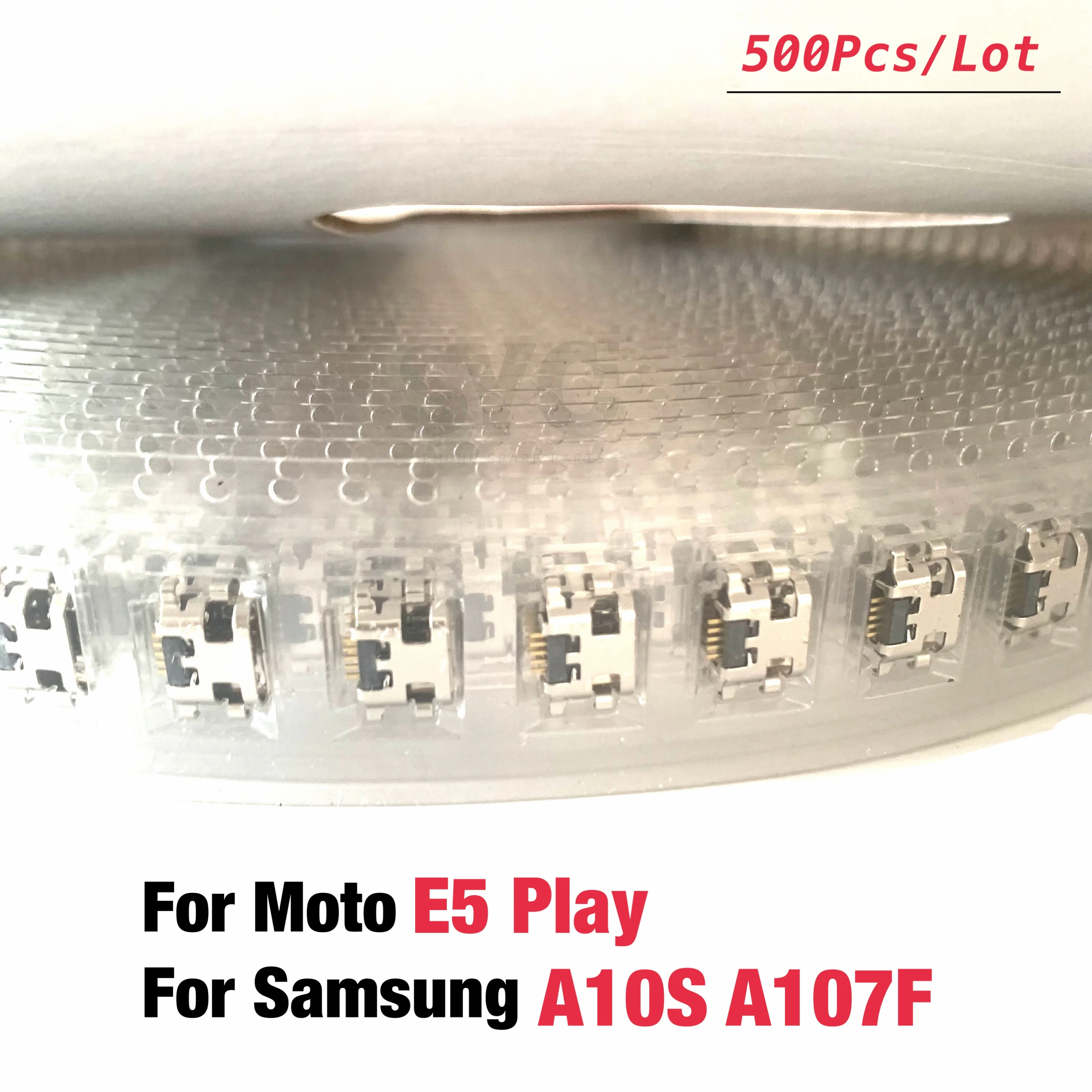 

500PCS Good quality USB Charging Port Charger Connector Socket For Motorola Moto E6 E5 Play Samsung A10S A107 A107F