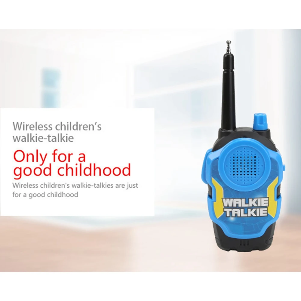 2PCS Mini Walkie Talkie Kids Wireless Call Parent Child Interaction Birthday Gift Toys for Boys Girls-Green 6