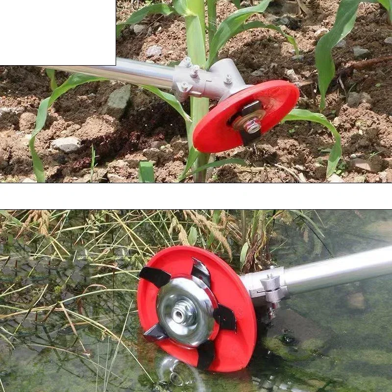 Dryland rice field hoeing brush cutter accessories amphibious weeding head lawn mower accessories multifunctional weeding disc 5