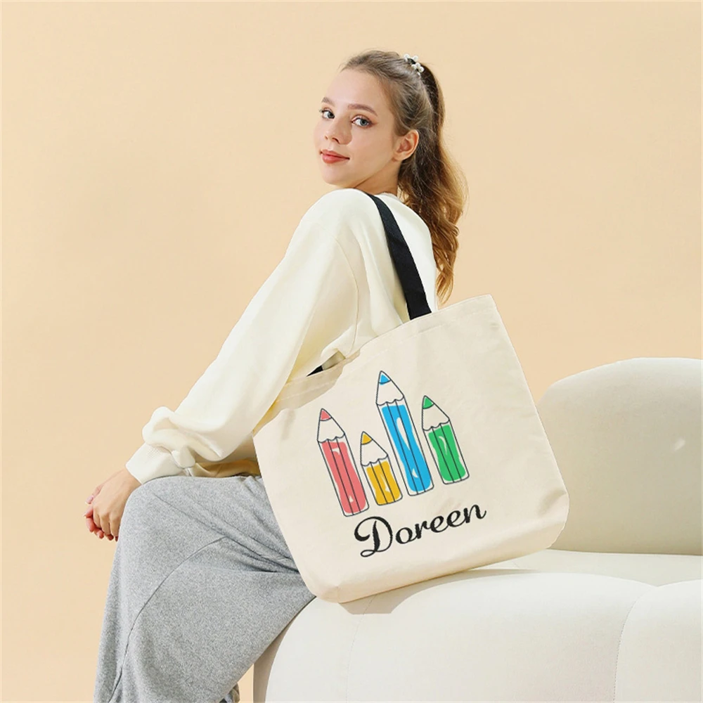New women's tote bag, customized photo shopping bag, can be customized according to your unique design