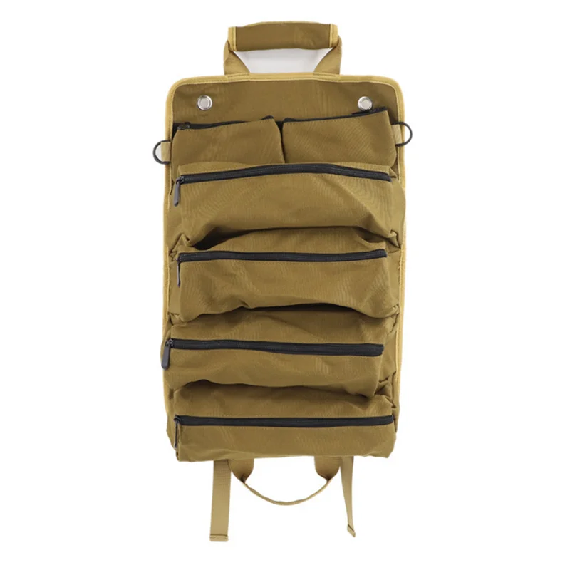 Tool Roll Organizer Multi Pocket Hanging Tool Roll Portable Organizer Carrier Bag for Mechanic/Electrician/Motorcycle/Truck tool bag,tool bags,storage bag,tool kit bag,electric tool bag,tool case