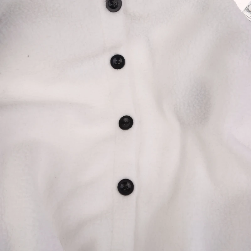 

Women Faux Fleece Hoodies for Jacket Panda Ears Long Sleeve Button Sweats N7YF