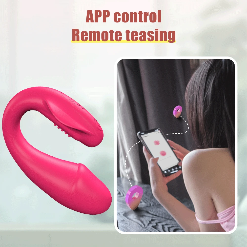 Vibrating Sex Toys Wireless Bluetooth G Spot Vibrator Female Wear Clit Stimulator Massager APP Vibrating Egg Dildo Masturbation Sex Toys for Women