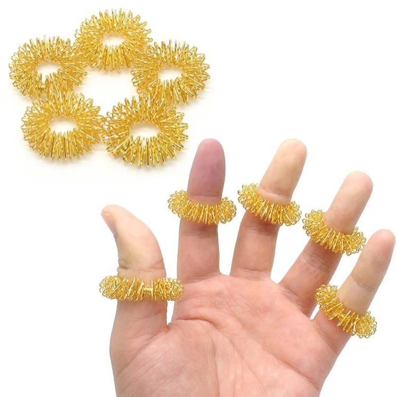 Kit Per Massaggio Digitopressione + Anello Sujok, Massaggio Dita - Foto 2