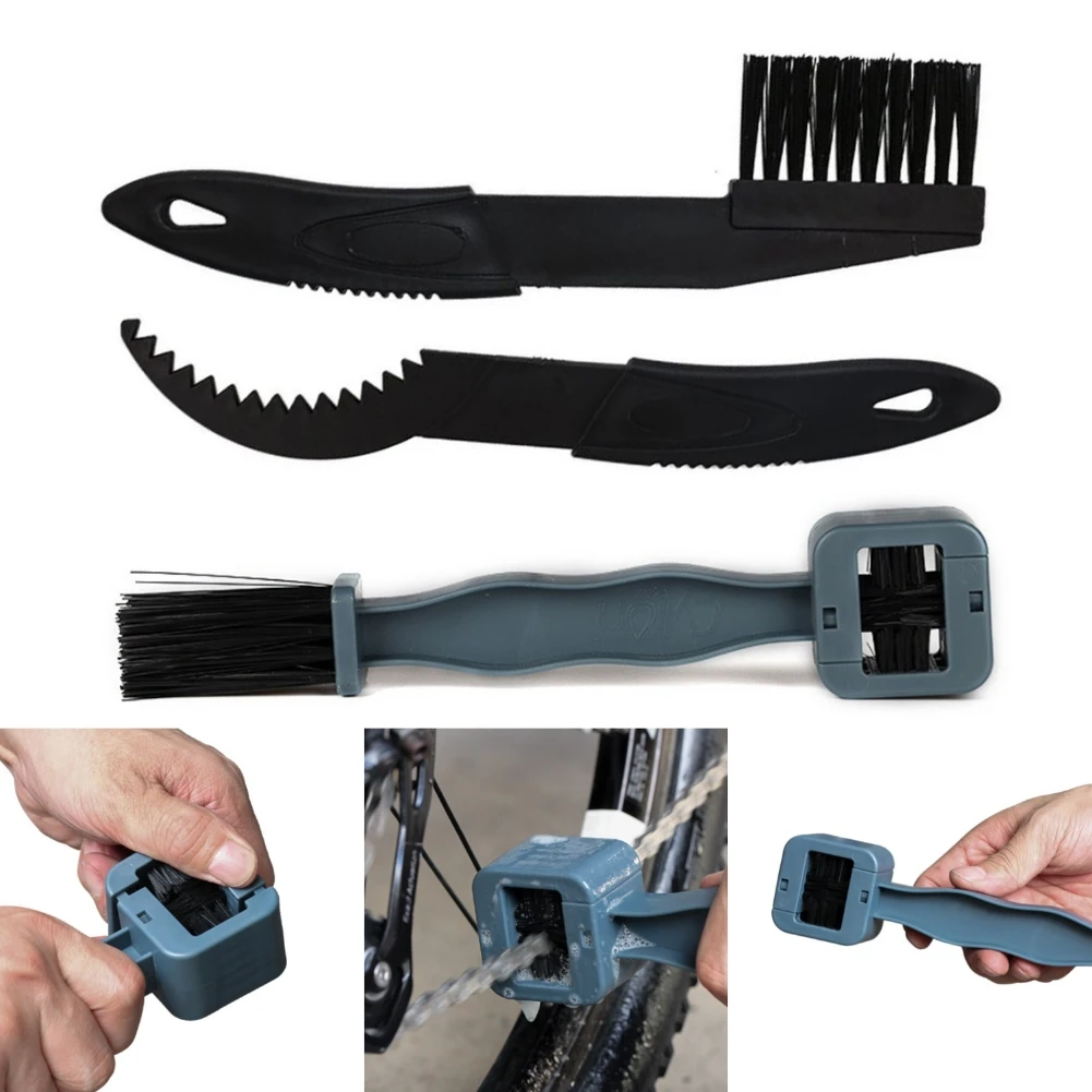 Plastic Cycling Bicycle Chain Cleaner Chain Clean Brush Gear Grunge Brush Cleaner Mountain Bike Machine Washer Cleaning Tool bicycle chain cleaner bicycle chain cleaning brush bicycle cleaning kit