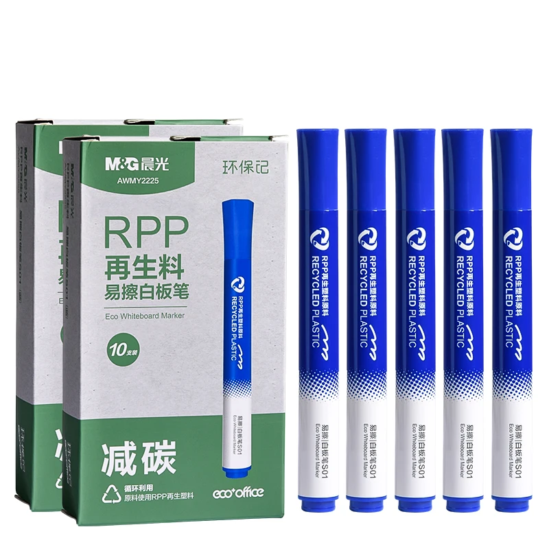 Erasable Multi-Color Whiteboard Markers for School, Office, and Meeting Use