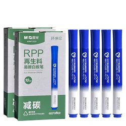 Erasable Multi - Color Whiteboard Markers for School, Office, and Meeting Use (Blue  20pc)