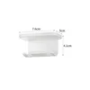 Wall Mounted Magnetic Toothbrush Holder Tooth Cup Set Drip Dry Bathroom Organizer Space Saving Hanging Rack For Brushes Oral Car 6