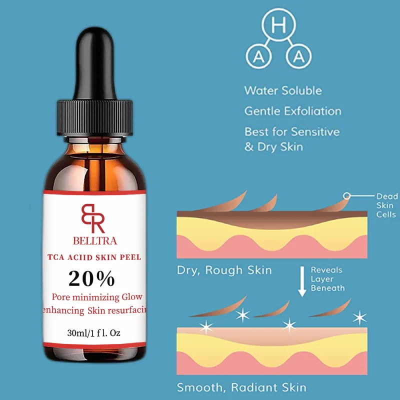 

Aid Skin Peel 20% Tca Peel Acid Peeling Acid Neutralizer Set Skin Superforce Peeling Pigmentation Acne Scar Brighten 30ml