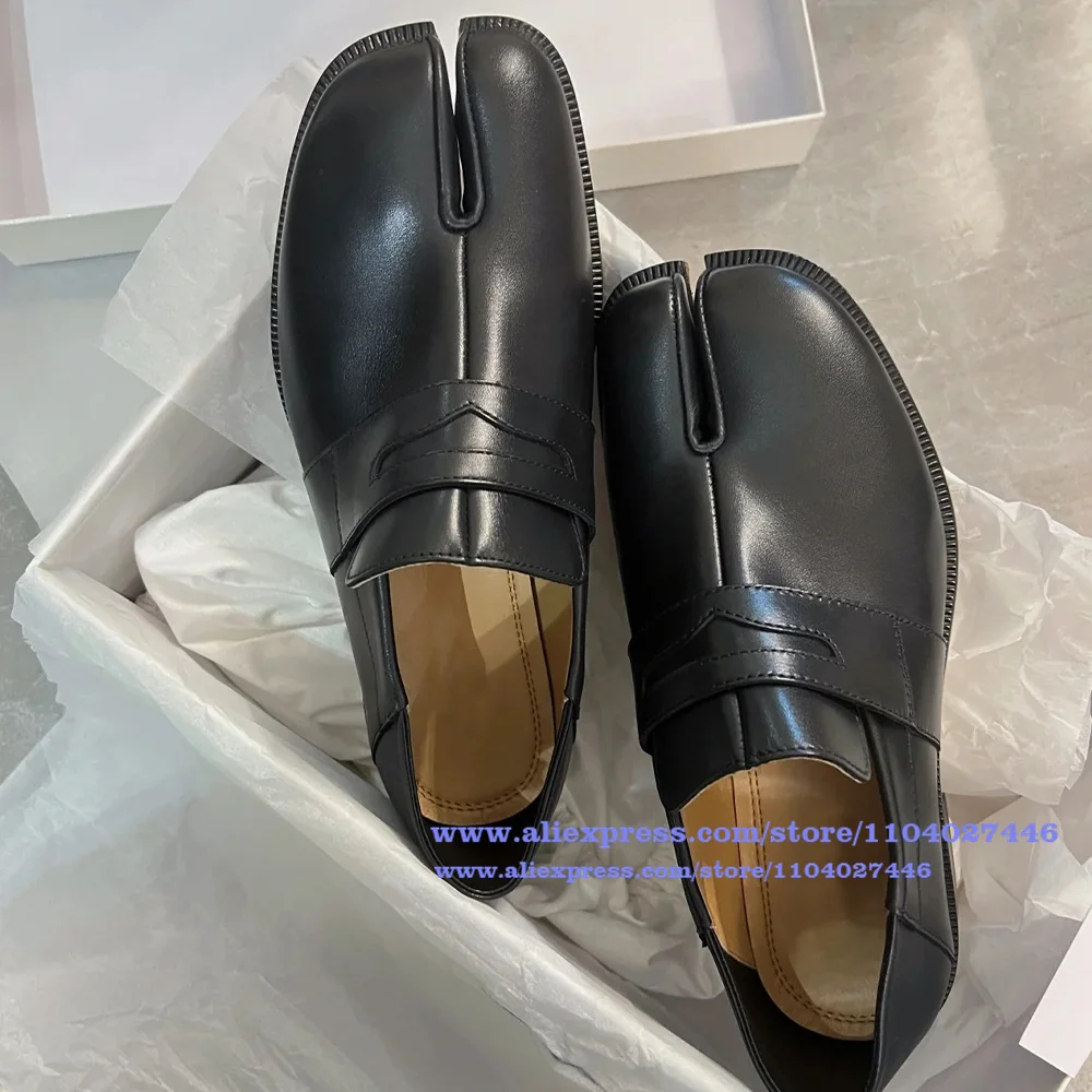 Men's Casual Shoes Tabi Split Toe Slip-on Loafers Soft Leather Soft Soles casual shoes,casual sneakers,leather shoes,fashion sneakers