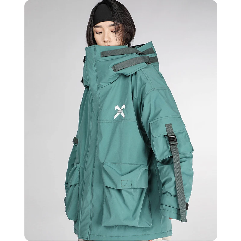 Down Jacket Puffer Jacket Parka Coat Parkas Coat Unisex Winter Puffy Jacket