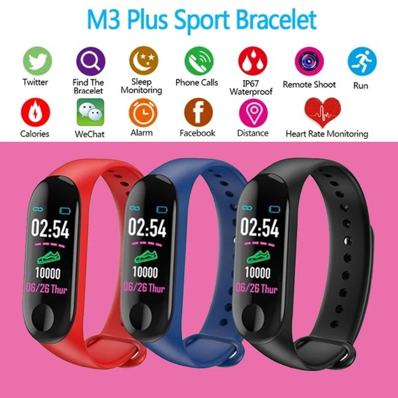 Reloj Inteligente Smartband M3 Caracteristicas Manilla Inteligente