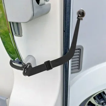 Cinghia di fissaggio per porta di roulotte e camper: arresto delle porte volanti chiuse nel vento, mantiene la porta aperta in modo sicuro nel vento