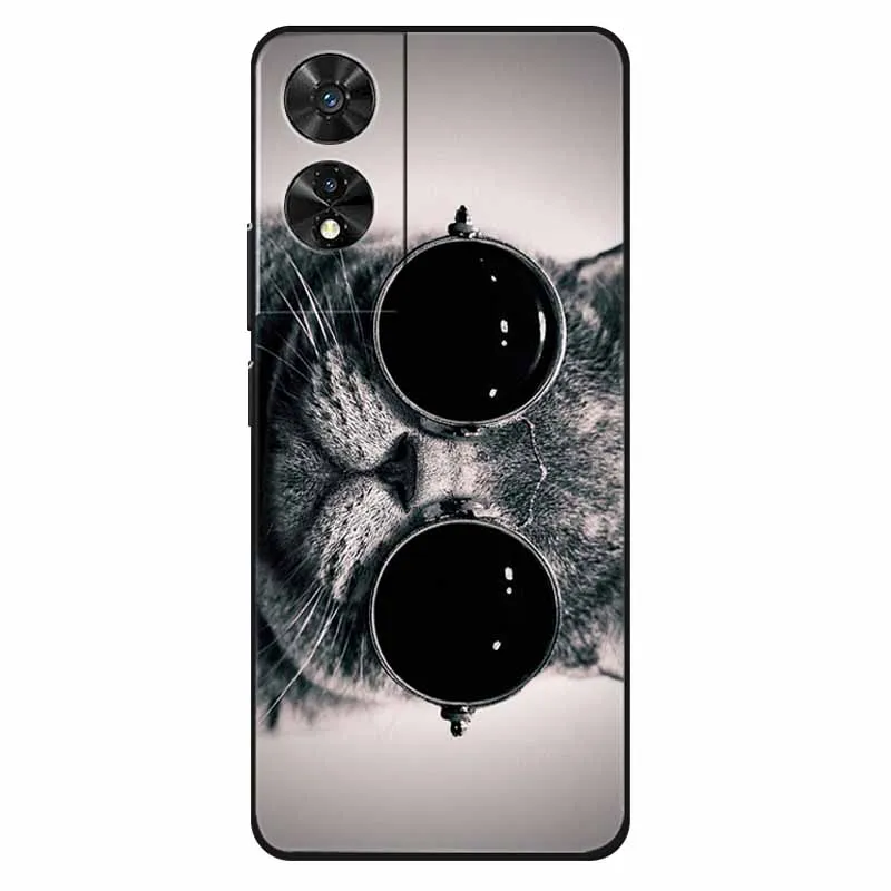 Silicone Fashion Protective TPU Soft Phone Case with Cute Animal Design