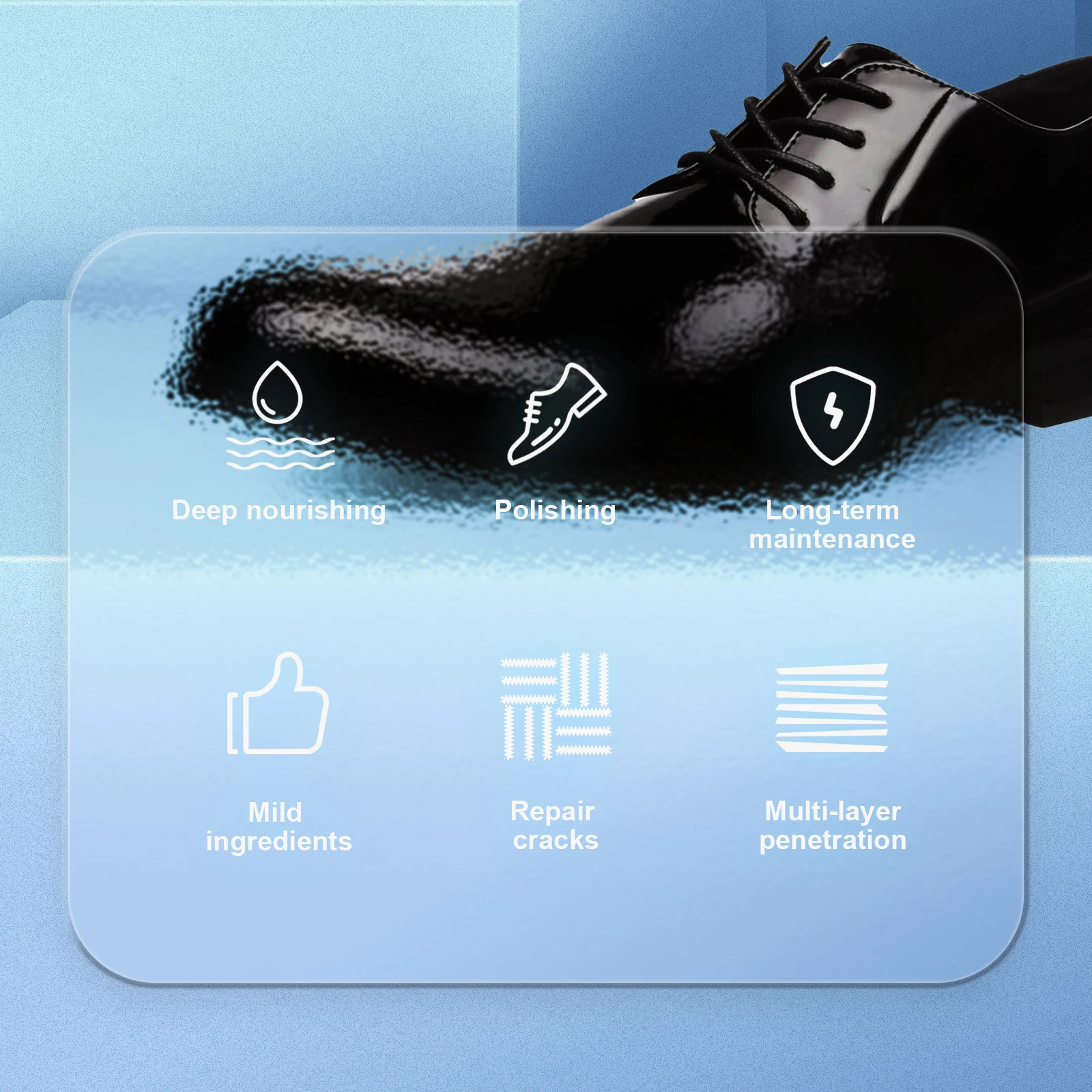 Leather Care Polish Wax Cream for Shoes and Furniture