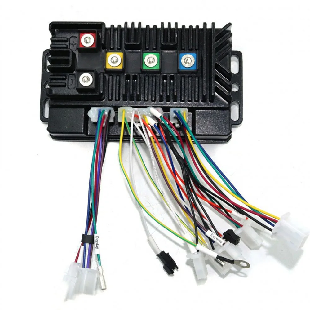 48V/60V/72V Electric Vehicle Controller 2000W High Power 60A Self-learning Brushless Electric Bike Controller for Two-wheeled