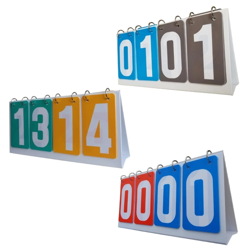 

Tabletops Scoreboard Flippers Tabletops Scoring Board Sports Competition Score Board Flippers for Indoor Outdoor Sports