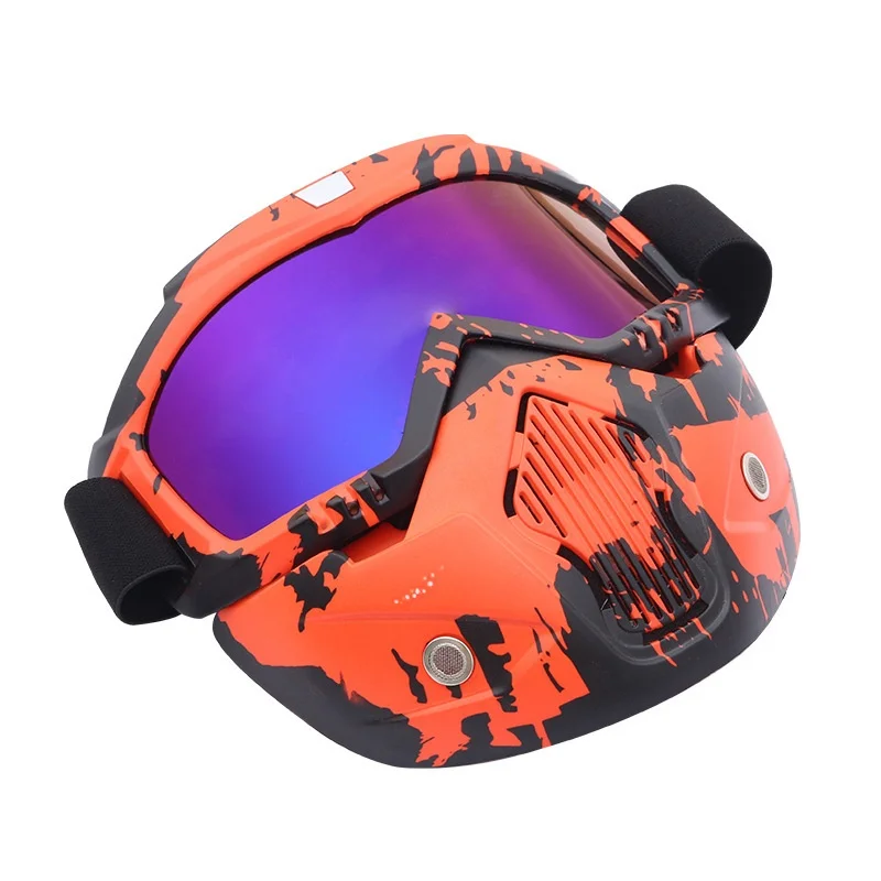 Real Cs Armor Outdoor Cycling Skiing Multi-Functional Water Transfer Pattern Mask Cold Protection Sand Flying Stones Dust Mask 3