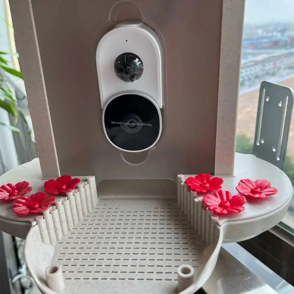 Wholesale Smart Night Vision Cameras Waterproof with Bird Feeders with Solar Pan