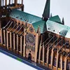 Colorful Notre Dame de Paris 3D metal puzzle model jigsaw puzzle difficult handmade ornaments diy 4