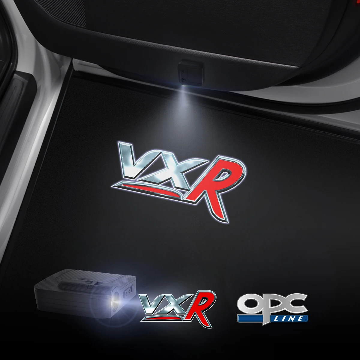 1/2 шт. VXR OPC линия Автомобильная дверь приветственный свет проектор с логотипом беспроводной датчик для Opel Vauxhall Insignia Corsa Adam GTC GSI