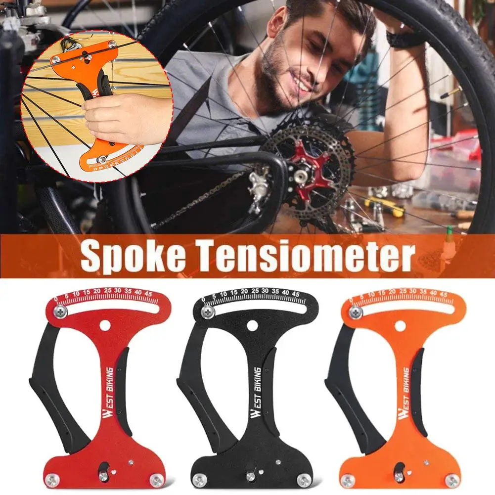 

WEST BIKING Bicycle Tool Spoke Tension Meter Precision Bike Wheel Indicator Spoke Builder Checker Bicycle MTB Tools Spoke R R0B1