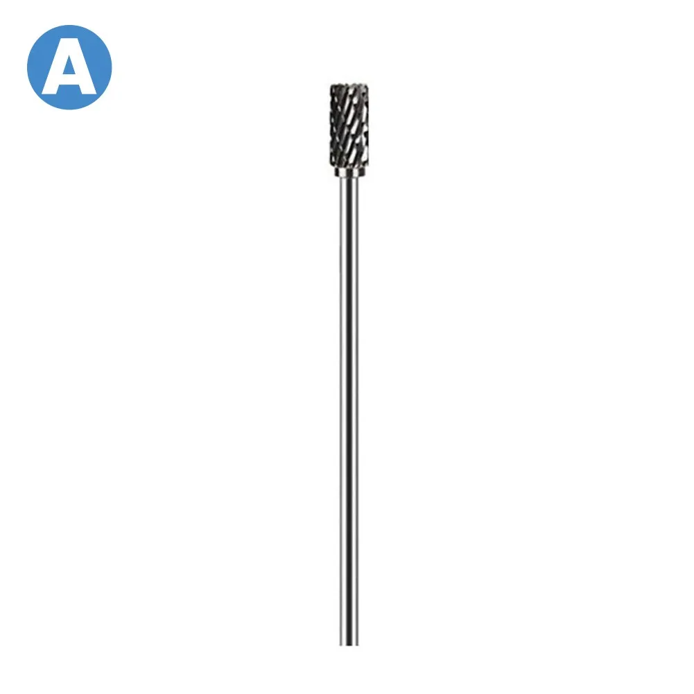 

1pc Long Reach Double Cut Carbide Rotary Burr Tool A/C/D/E/F/G/H/L/M/N Shape 6MM Blade Tungsten Carbide Milling Cutters Drill