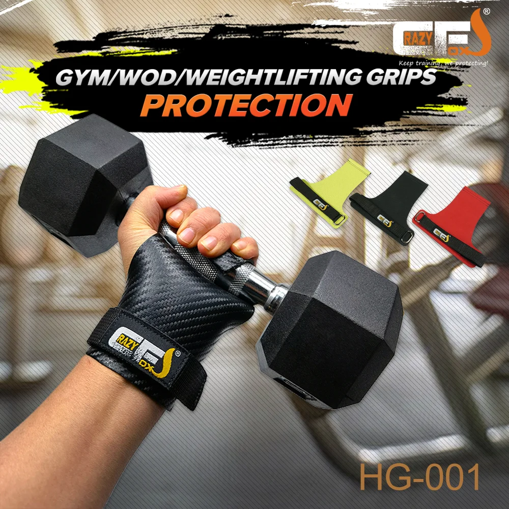 Hand Grips Carbon Gymnastics Weightlifting Workout Gym Gloves Palm Protection for Kettlebell Pull Up Gymnastic 3