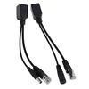 1 Male To 2 Female 2 Ways POE Cable Passive Power Over Ethernet Adapter Cable RJ45 Injector Power Supply Module for IP Camea 1