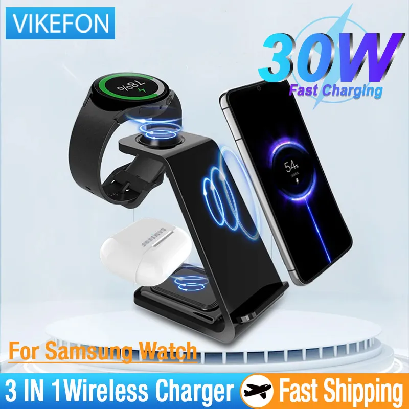 in 30W Travel Wireless Chargers For Samsung Galaxy S23 S22