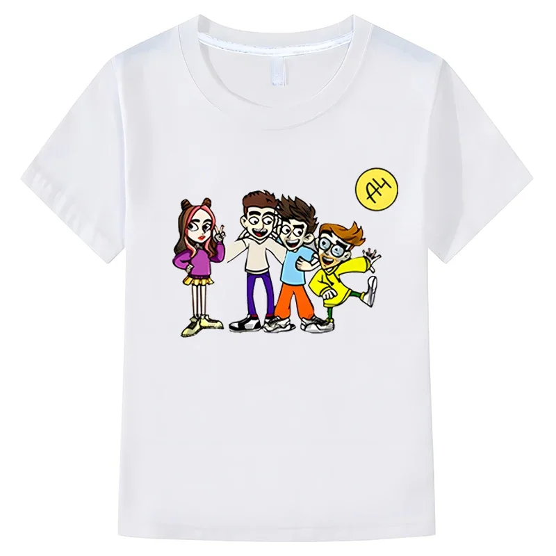 Children A4 Vlad T-Shirts Casual Short Sleeve Tops Anime