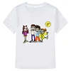 Влад Бумага А4 Children T Shirts  A4 Merch Casual Short sleeve Tops y2k boys girls clothes kids clothes Anime A4 Vlad T-shirt 4